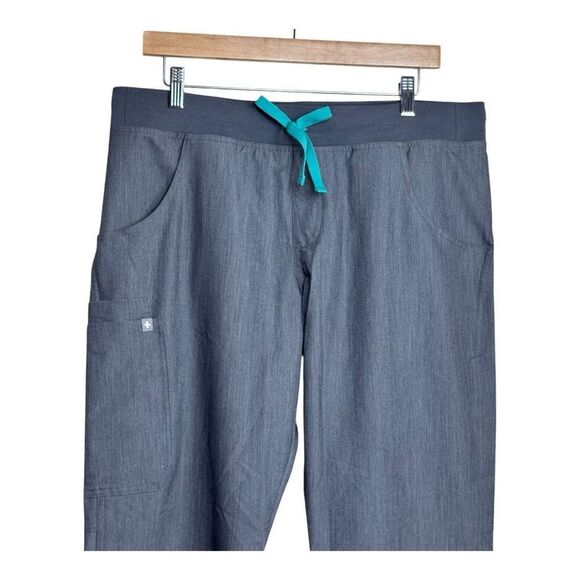 Figs women graphite kade cargo scrubs large - Picture 3 of 8